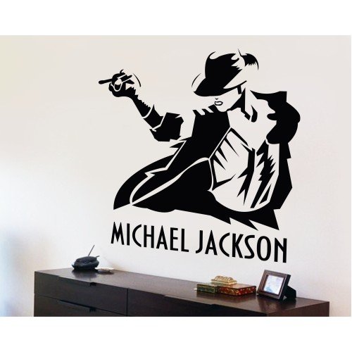 Наклейка на авто Майкл Джексон