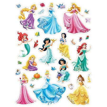 Стикеры Дисней принцессы