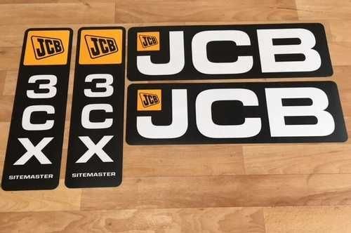 Наклейки JCB 3cx
