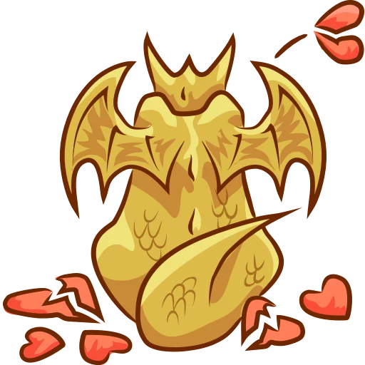 Стикеры дракон