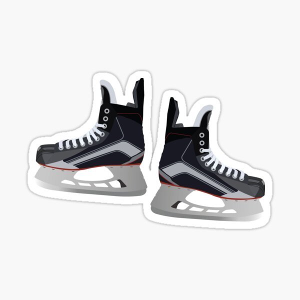 Наклейка хоккеиста на машину