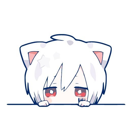 Mafumafu Neko Стикеры
