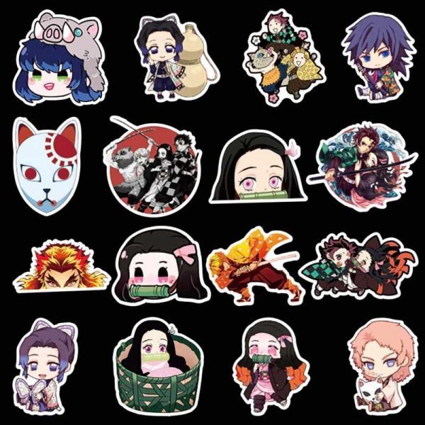 Наклейки в стиле аниме
