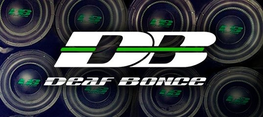 Deaf Bounce наклейка