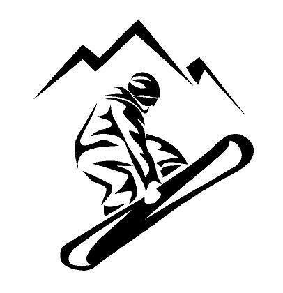 Наклейки на горные лыжи