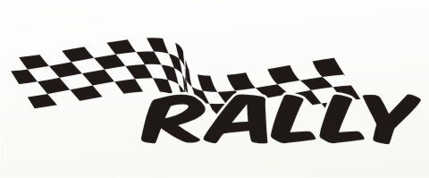 Раллийные наклейки на авто
