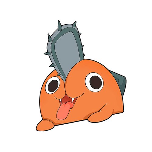 Человек бензопила наклейки