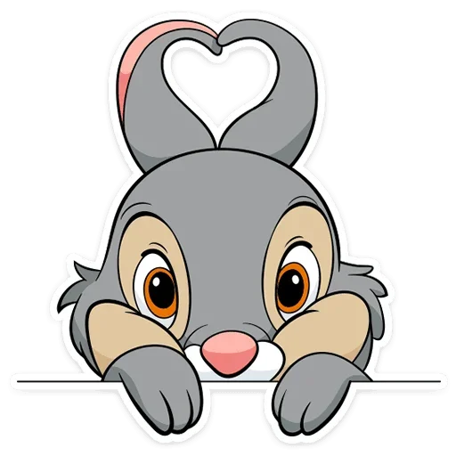 Идеи для наклеек с кроликами