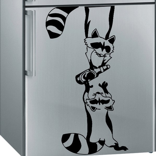 Наклейка на холодильник -паб