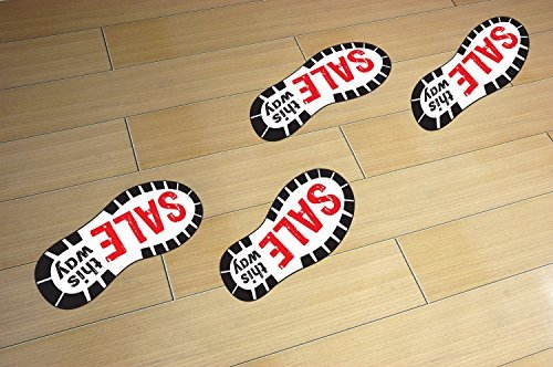 Напольные Стикеры следы