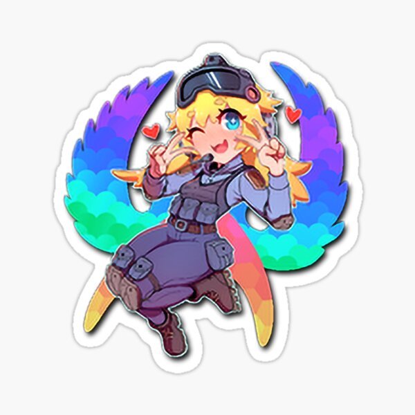 Наклейка kawaii Killer CS go