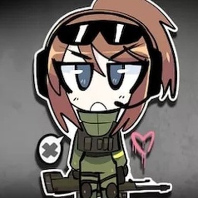 Анимешные наклейки в КС го