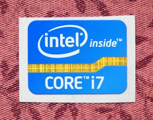 Наклейка Intel Core i7 inside