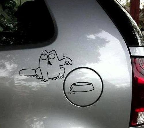 Наклейка на бензобак