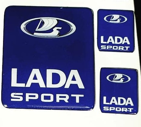 Лада спорт надпись