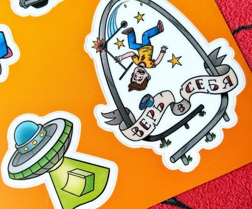 Шкурка для трюкового самоката