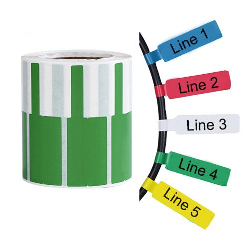 Бирка кабельная маркировочная самоламинирующаяся 30х15мм