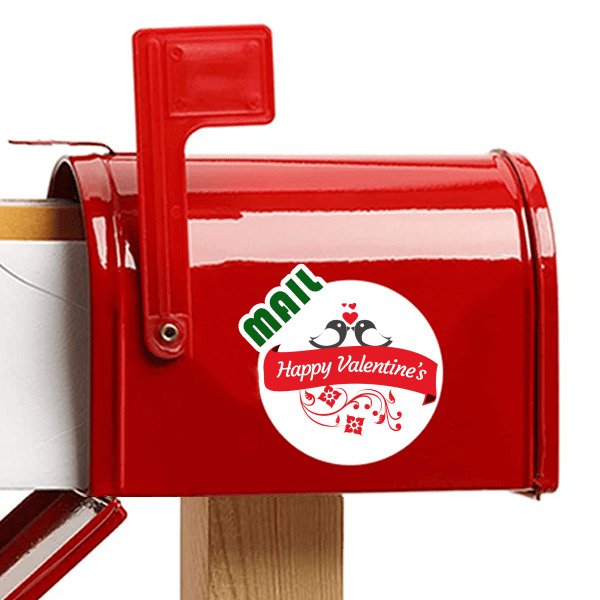 Наклейки должникам на почтовый ящик