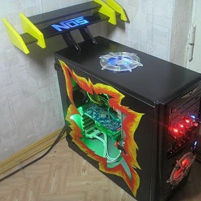 Наклейки для системника