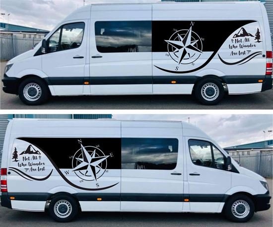 Наклейки на Мерседес Спринтер 906