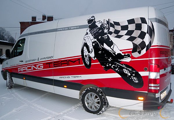 Мерседес Спринтер брендированный