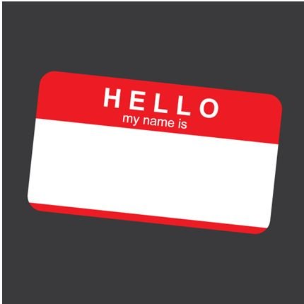 Стикеры hello my name