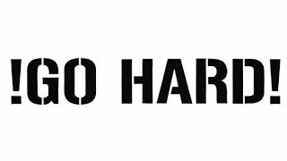 Наклейка гоу Хард