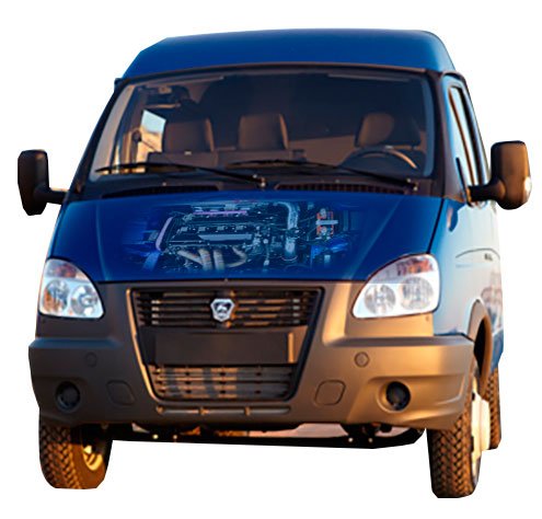 Наклейки на Газель