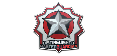 Наклейка звезда КС го