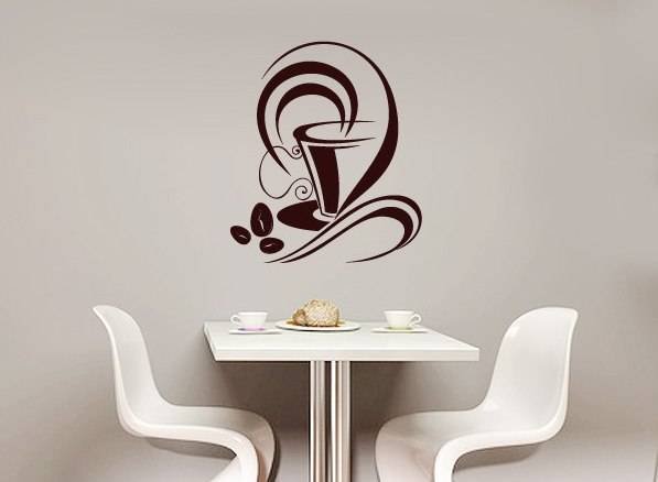 Виниловые наклейки на стену на кухню на фартук