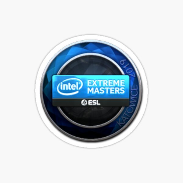 Катовице 2019 синие наклейки