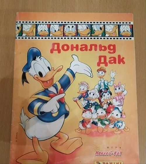 Наклейки Панини Дональд дак