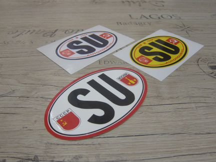 Наклейка su Автотурист