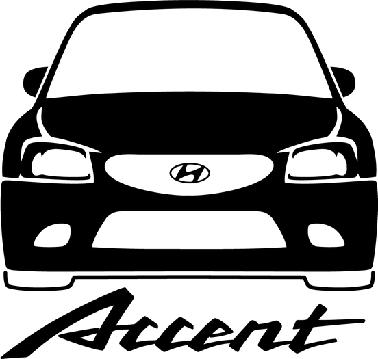 Наклейка Hyundai