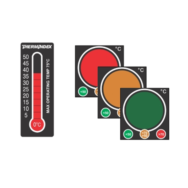 Термоиндикаторная наклейка THERMINDEX