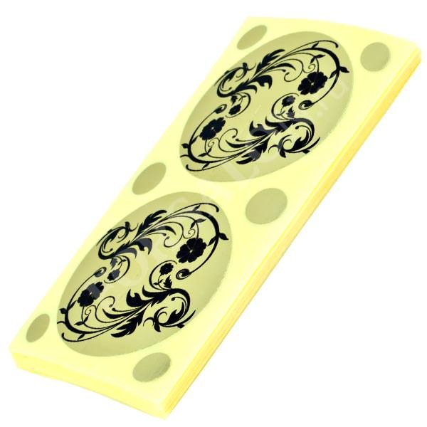 Чистовье стикини для солярия с защитой для родинок золото 50 пар/уп 03-401