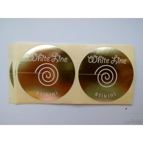 Стикини 45 мм с родинками 100 пар