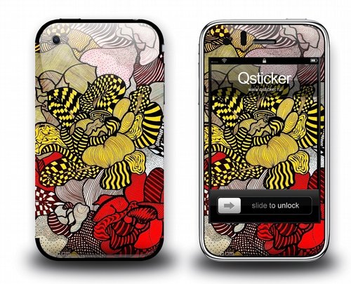 Наклейка на заднюю крышку iphone