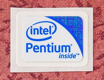 Интел пентиум 4 наклейка