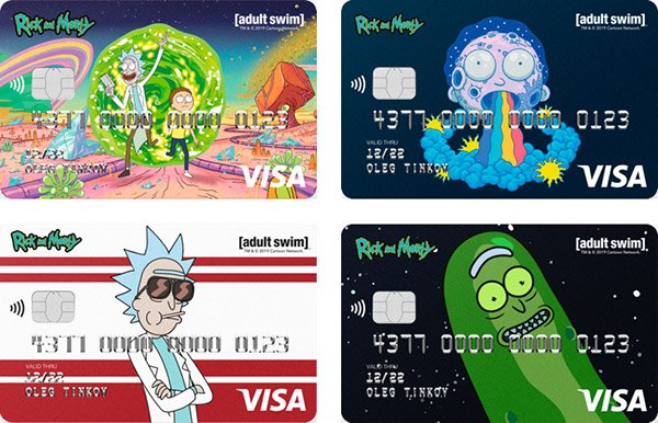 Банковская карта рисунок