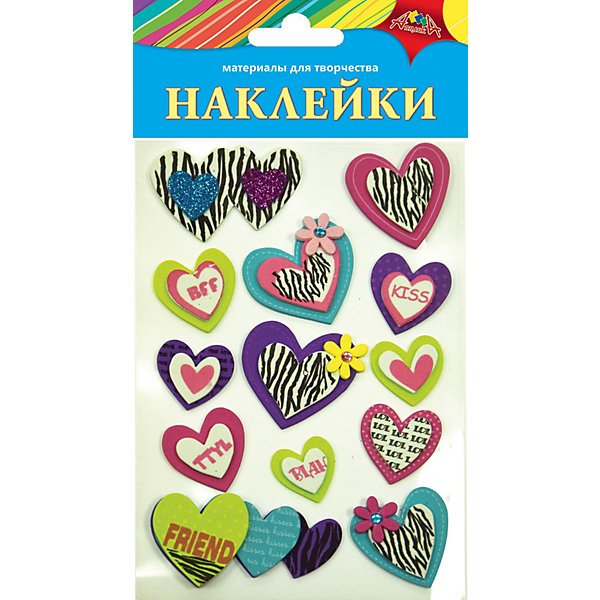 Набор декор. Наклеек в асс. 20 р