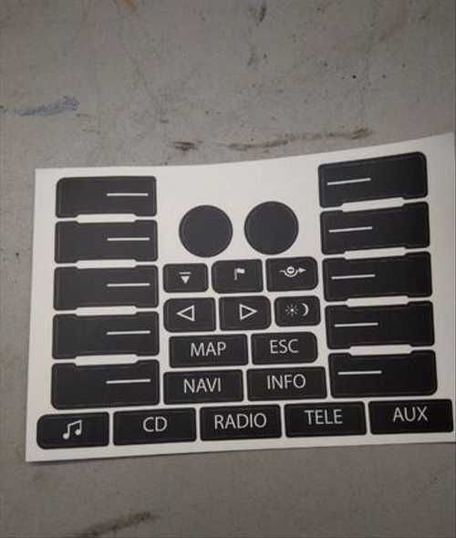 Volkswagen Touareg 2004 кнопки климата