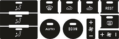 Трафарет кнопок Туарег