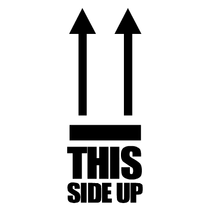 Манипуляционные знаки две стрелки вверх