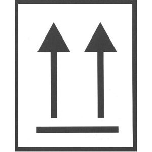 Знак осторожно стекло