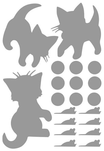 Трафареты для светоотражающих наклеек