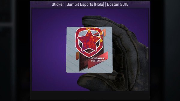 Наклейка гамбит