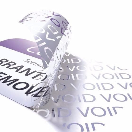 Саморазрушающаяся этикетка