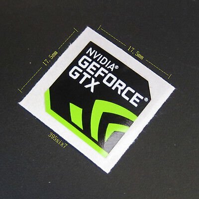 Стикер NVIDIA GTX