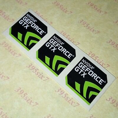 Наклейка NVIDIA GEFORCE GTX